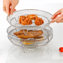 Fryer Rack Fryer Dehydrator Rack Stackable Grid Grilling Rack