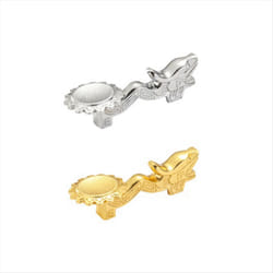 Chopsticks Holder Retro Dragon Chopsticks Rack,Gold & Silver 2PCS
