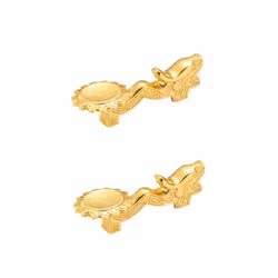 Chopsticks Holder Alloy Retro Dragon Chopsticks Rack,Gold 2PCS