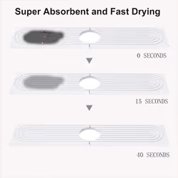 Faucet Mat for Kitchen Sink Diatomite Sink Tray Absorbent Mat