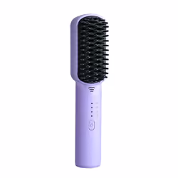 Wireless Straightener Brush Negative Ions Do Not Hurt Hair Cordless