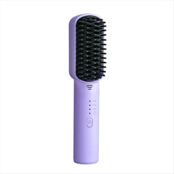 Wireless Straightener Brush Negative Ions Do Not Hurt Hair Cordless