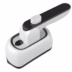 Handheld Steam Iron Mini Travel Fabric Garment Hanging white eu plug
