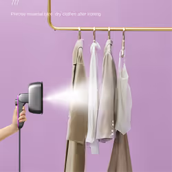 Handheld Steam Iron Mini Travel Fabric Garment Hanging eu plug