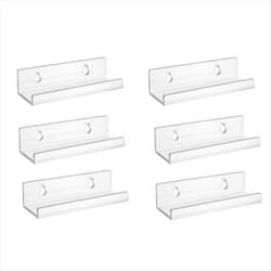 Acrylic Record Display Stand Shelf Wall Mounted Vinyl Record Holder