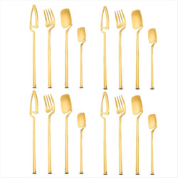 Western stainless steel tableware,fork and spoon hanging wall hanging