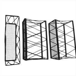 3Pack Organizer for Cabinet,Over The Door,Wall Mounted Lid organizer