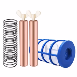 Solar Pool Copper Anode Replacement Kit Purification Rod Accessories