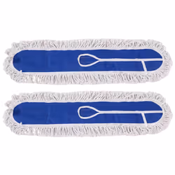36inch Commercial Dust Mop Pads for Floor Cleaning, blue