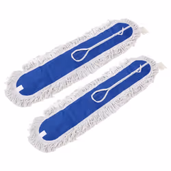 36inch Commercial Dust Mop Pads for Floor Cleaning, blue