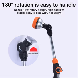 Hose sprayer, nozzle high pressure water nozzle sprayer with modes