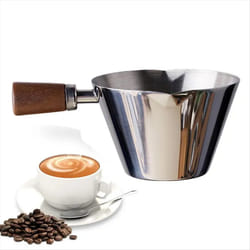 90ml Stainless Steel Measuring Cup Espresso Cups White