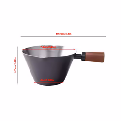 90ml Stainless Steel Measuring Cup Espresso Cups Black