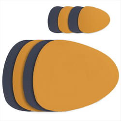 Placemat Suit Oil-proof and Waterproof Double-sided Dining Mat