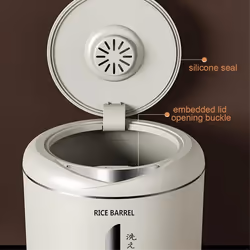 Rice Bucket Moisture-proof Insect-proof Sealed Tank Pressed L