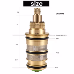 Shower Mixer Valve Bar Repair Kit Intelligent Thermostatic Valve Core