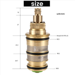 Shower Mixer Valve Bar Repair Kit Intelligent Thermostatic Valve Core