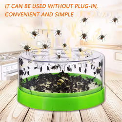 Automatic Fly Trap Flies Home Garden Restaurant Flycatcher Catch 1Set
