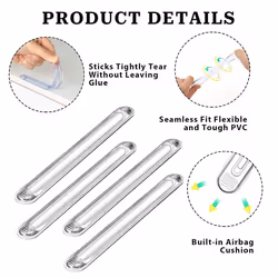 4pcs Cabinet Door Bumpers, for Cabinet Door Car Door Drawer Toile A
