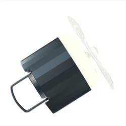 Camping Fan Light Rechargeable Fan USB Powered Fan with Light B