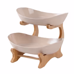Fruit Tray Racks Table Plates Dinnerware Kitchen Fruit Bowl B