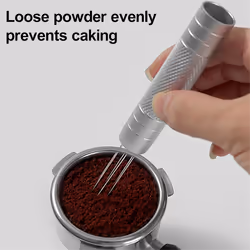 WDT Espresso Tool Retractable Espresso Coffee Stirrer Black