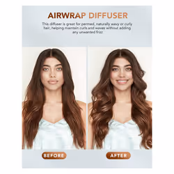 Diffuser & Large Round Volumizing Brush for HS05, HS01