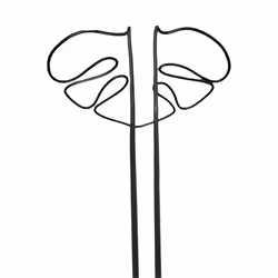Monstera Shaped Plant Support Reusable Sturdy Holder Plant B