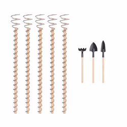 Garden Stakes Gardening Antenna Copper Rods Copper Wire 35CM