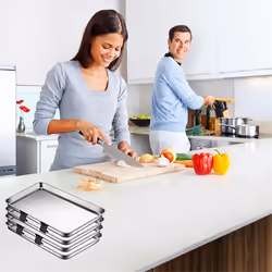 12PCS Baking Sheet Stackers Tray Stackers Baking Sheet Tray Stackers