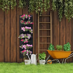 Vertical Grow Bag Wall Mount Flower Vegetable Planting Container