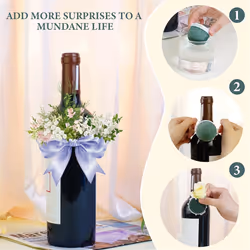 12 Pcs Mini Round Floral Foam Holder,Green Dry and Wet Florist Flower