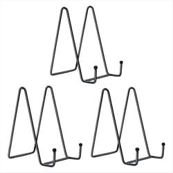 3 Pack Large Plate Holder Display Stand-10 inch Tall Plate Stands