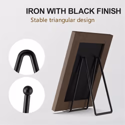3 Pack Large Plate Holder Display Stand-10 inch Tall Plate Stands