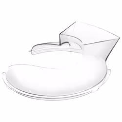 Pouring Shield for 5.5 Quart, 6, 7, 8 Qt