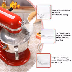 Pouring Shield for 5.5 Quart, 6, 7, 8 Qt
