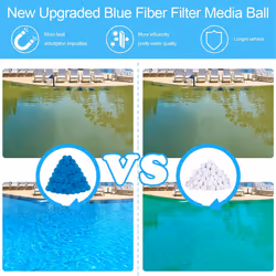 Pool Filter Balls, Pool Filter Sand Substitutes,Ball Filter Media(B)