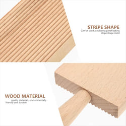 Pasta Making Board, Gnocchi Board, for Pasta and Cultured Butter,B