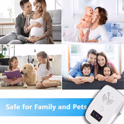 Ultrasonic Electronic Mouse Repeller Electronic Insect Repeller (EU)