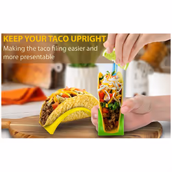 Taco Trays Plastic Burrito Trays Serving Trays Supplies Yellow