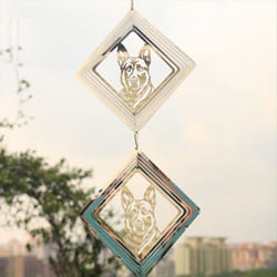 Wind Chimes for Outside Chimes With 3D Wind Spinner,Gifts for Women,A