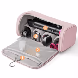 Anti-Slip Hairdressing Tool Bag, Large-Capacity Storage Bag Black