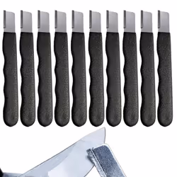Portable Quick Knife Sharpener, Lawn Mower Dull Blade Sharpener,Black