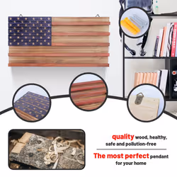 American Flag Coin Display Stand, Coin Rack Wall Display Stand