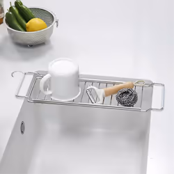 Kitchen Retractable Sink Storage Rack Drain Rag Rack Filter Household