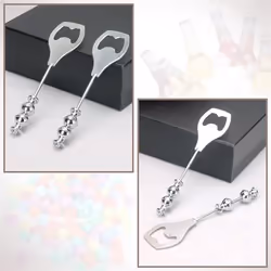 20pcs Beadable Beer Opener Beer Bottle Opener