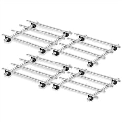 4Pcs Stainless Steel Trivet for Pot and Pan Pot Trivets Cooling Rack