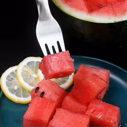 5Pcs Stainless Steel Fruit Cutter Dual Fruit Forks Slicer Knife