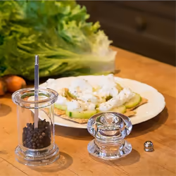 Clear Acrylic Grinder Chili Cumin Pepper Grinder