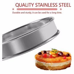 12Pack Muffin Rings 3.15 Inch, Stainless Steel Crumpet Rings